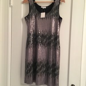 NEVER BEEN WORN! Black Sequence Dress